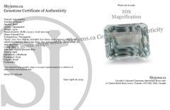 24ct Emerald Cut Aquamarine