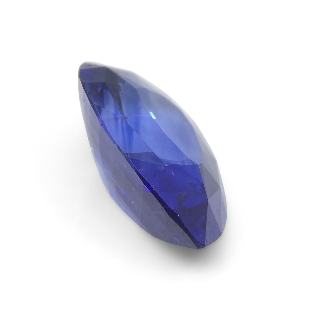 2.4ct Pear Blue Sapphire GIA Certified Sri Lanka For Sale 2