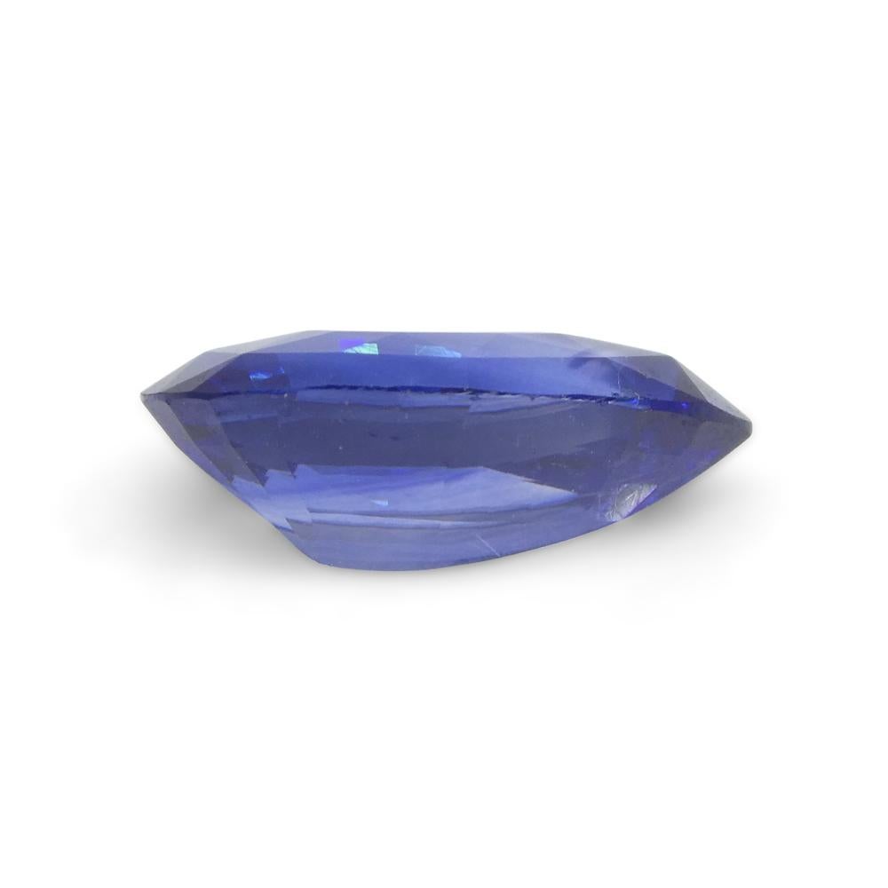 2.4ct Pear Blue Sapphire GIA Certified Sri Lanka For Sale 3