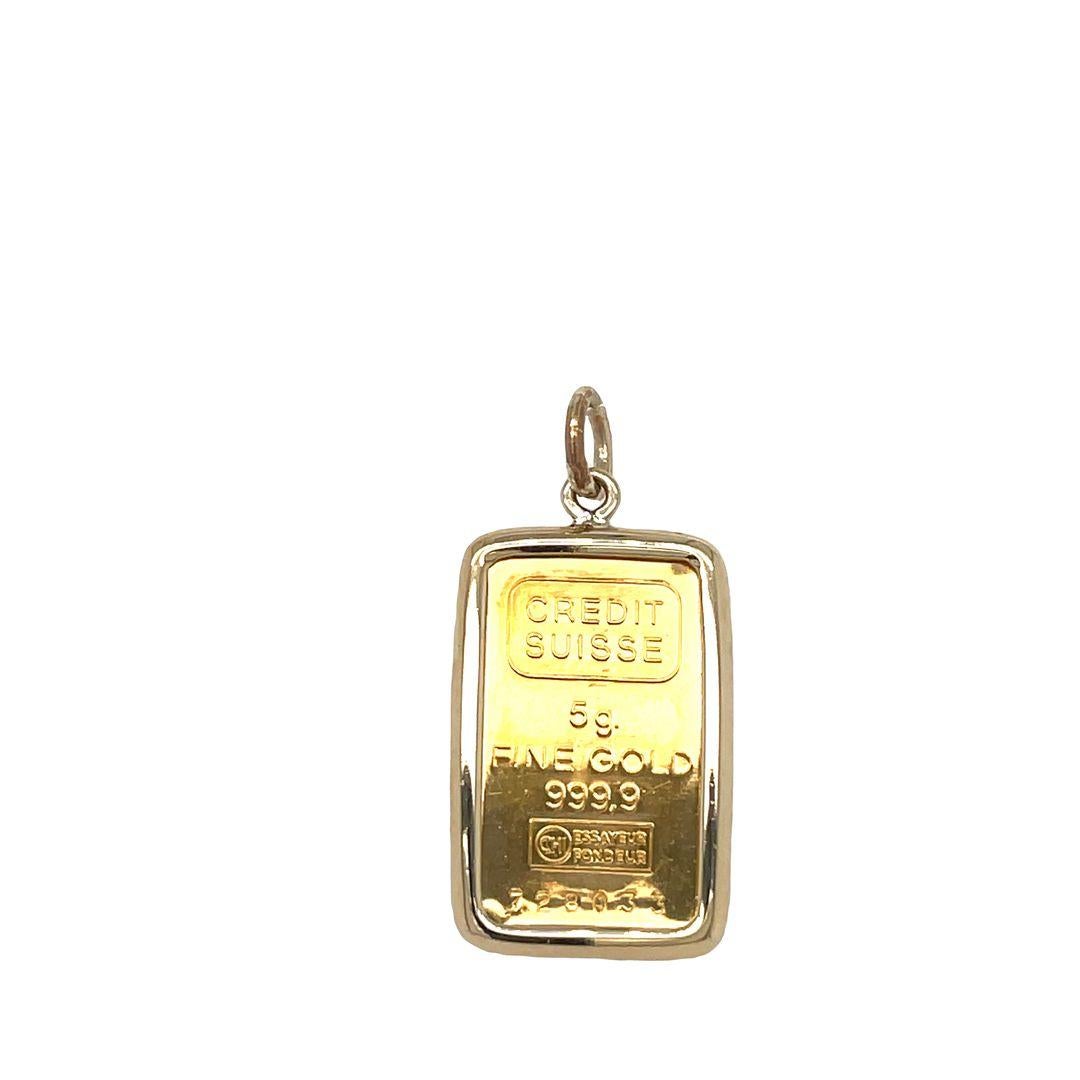5g gold pendant