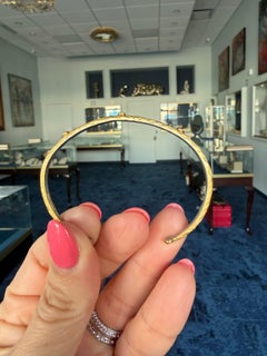 Manchette "Baby Stockholm" en or jaune fusionné 24K et argent sterling par Lika Behar