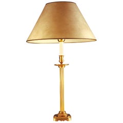 Lampe de bureau "Anastasia" en bronze doré 24 carats