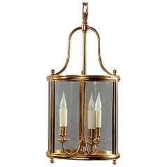 24-Karat Gilded Bronze "Redon" Lantern