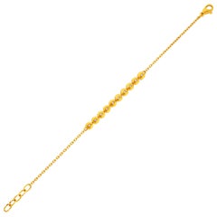 Bracciale in oro 24k da donna con diamanti taglio Brilliante