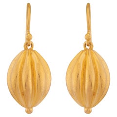 Boucles d'oreilles ottomanes en or 24k pour femme