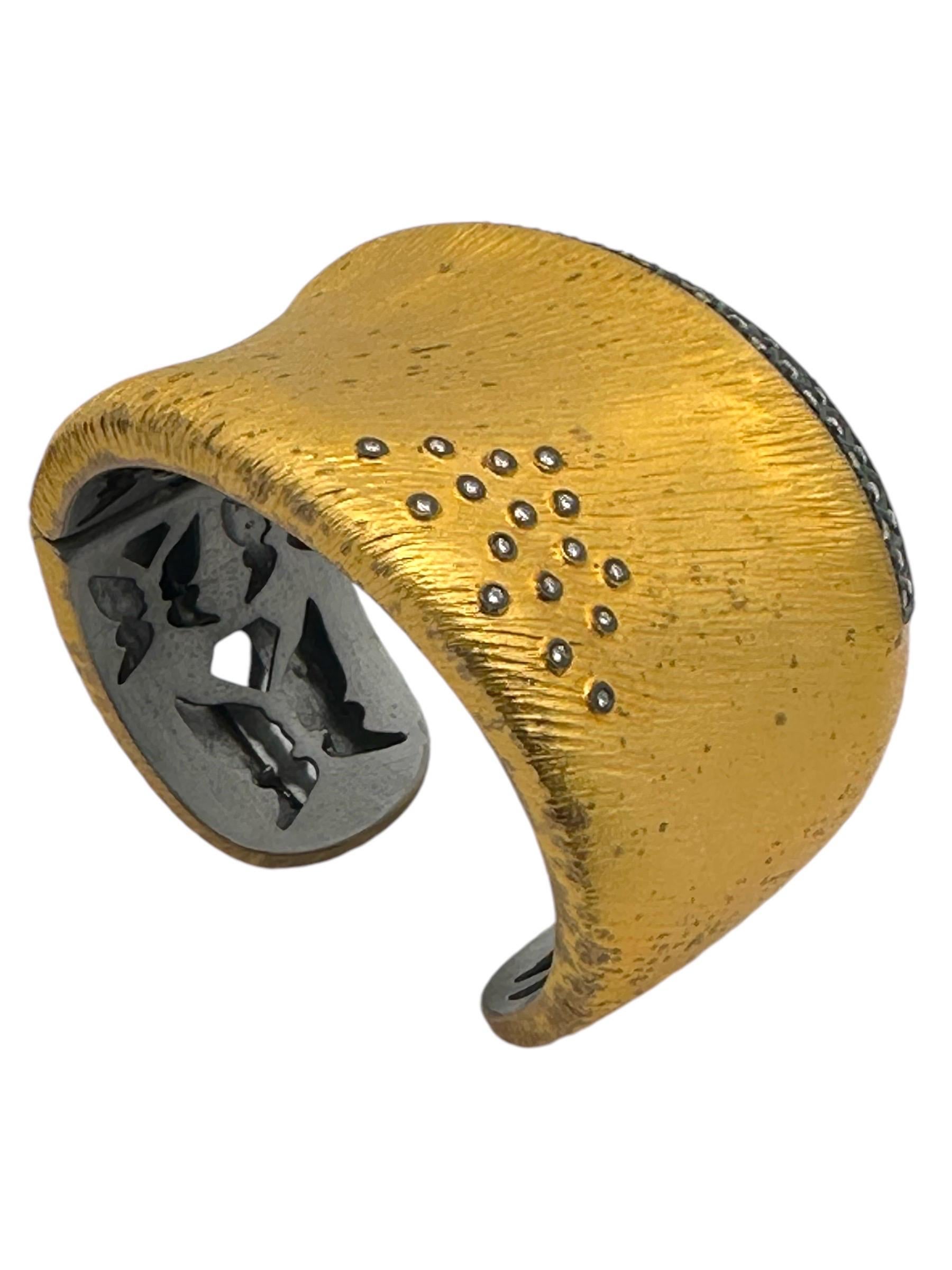 Brazalete de bisagra de plata 