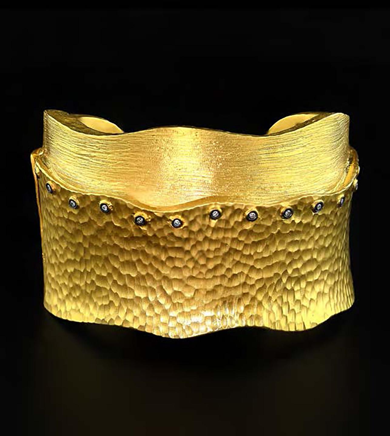 24k gold bangle bracelet