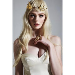 24K Gold Hummingbird Headband