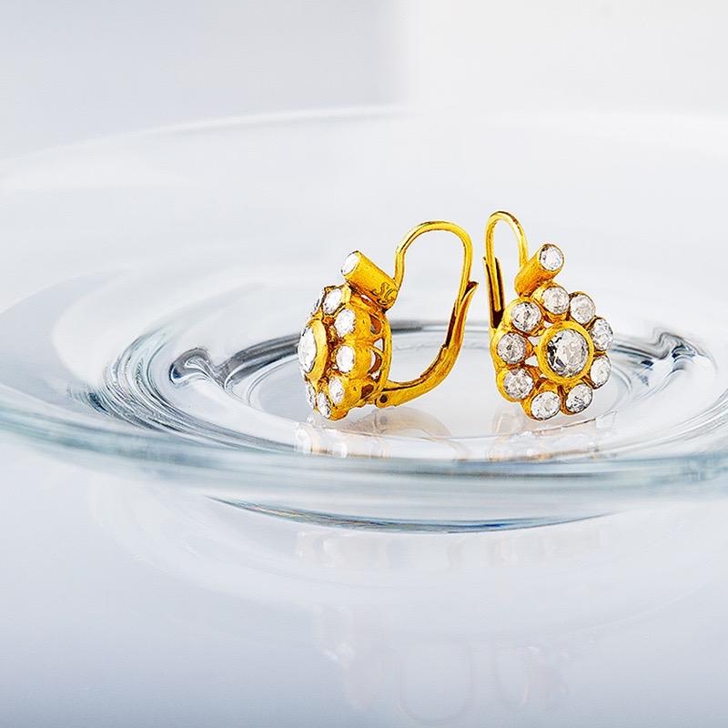 ottoman inspired earrings