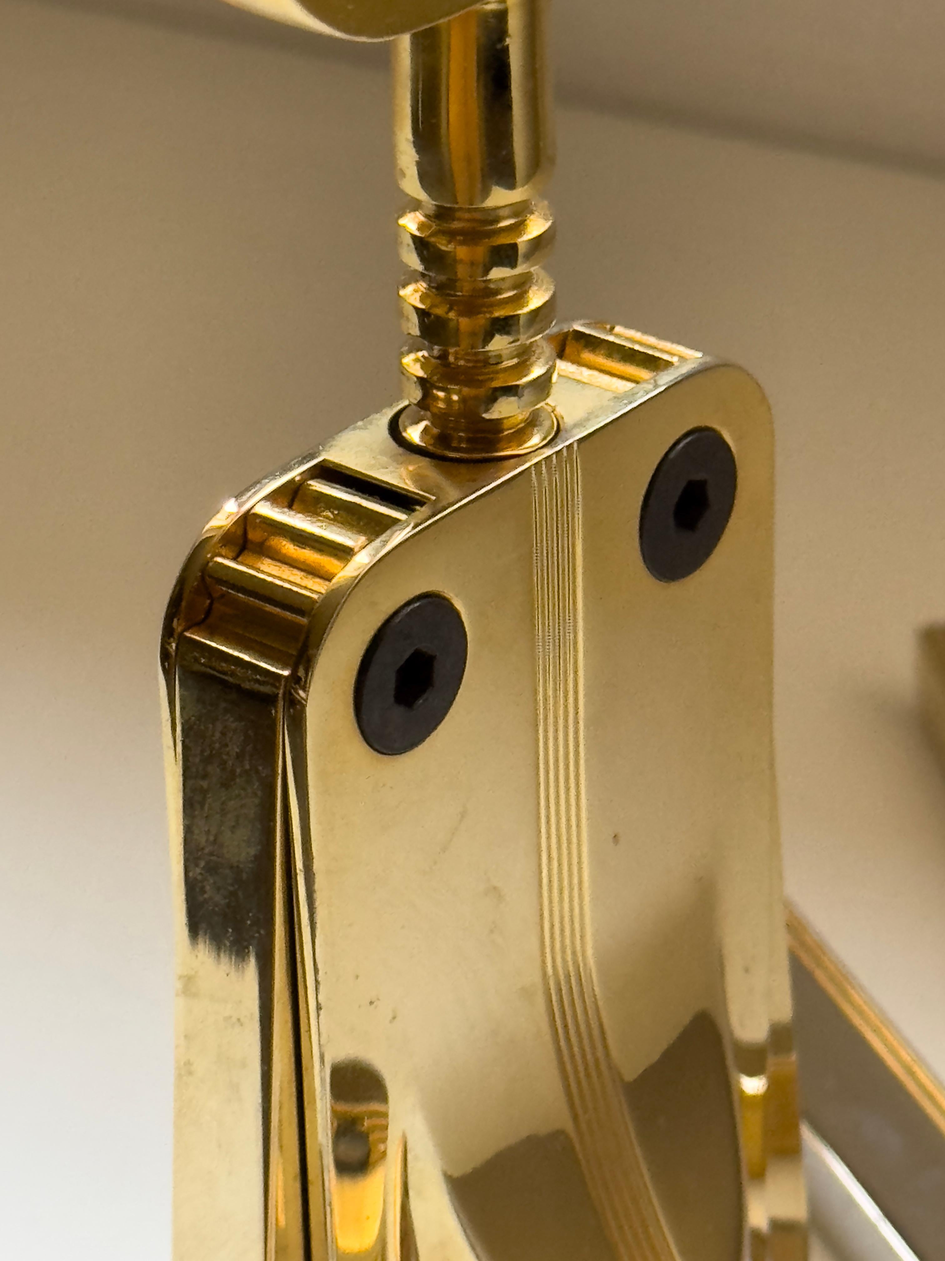 Juego de bebidas chapado en oro de 24 quilates diseñado por Pino Spagnolo para Biesse, Italia 1978 en venta 6