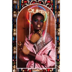 24K Gold Plated Queen Pearl Headpiece