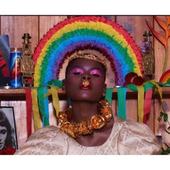 24K Gold Plated Serpent Crown Tiara in Adjustable Brass