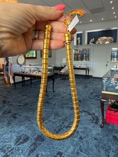 Collar de Eslabones Vértigo Martillado 24K by Gurhan