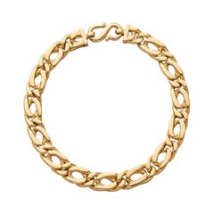 24k Pure Gold Men’s 7.1mm Curb Link Bracelet  37.4g  7" Wrist Pur220