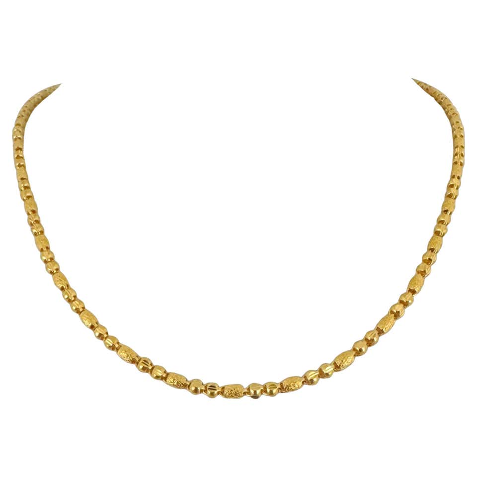 14k Yellow Gold 22.3g Solid Diamond Cut 3mm Rope Chain Necklace 24
