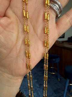 Collar de eslabones Vértigo 24K de Gurhan