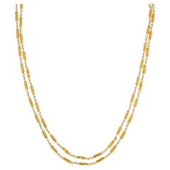 Collar de eslabones Vértigo 24K de Gurhan