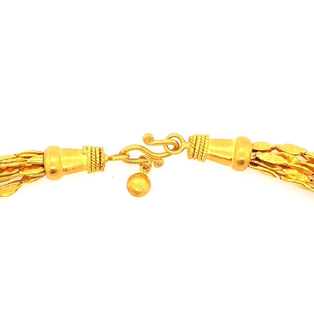 24 karat gold necklace