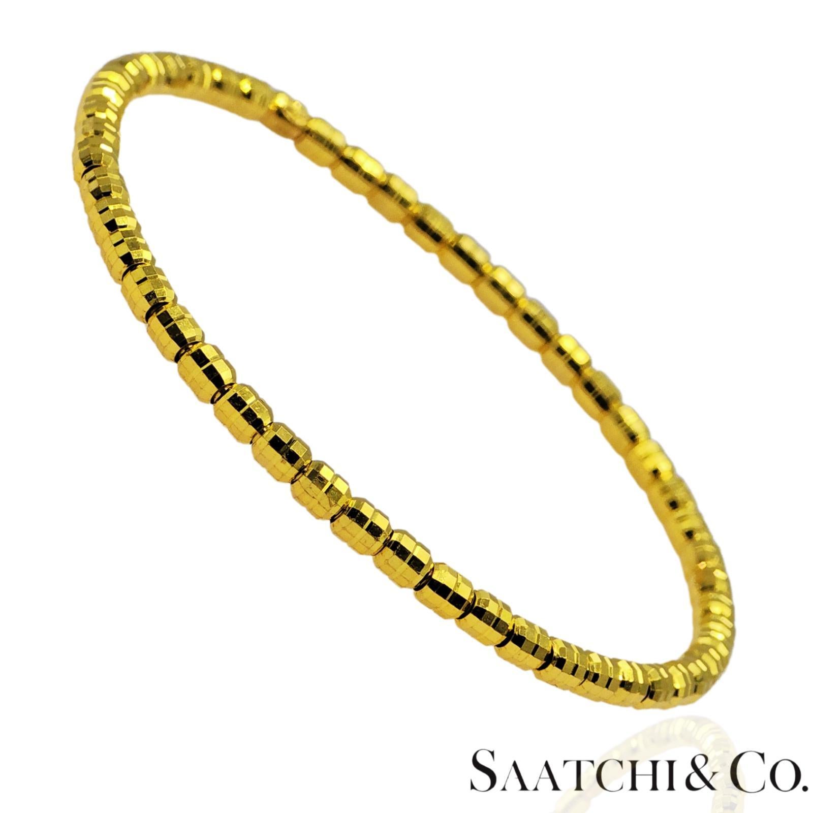 Pulsera extensible de oro amarillo de 24 quilates


Tipo de Metal: Oro amarillo de 24 quilates
Peso total del artículo: 7,12 gramos
Talla: Pulsera elástica / extensible

Número interno: BR10124