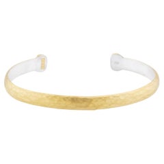 24K Gelbgold und Sterling Silber "Stockholm" Fusion Manschette von Lisa Behar