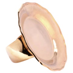 24K Gelbgold Platte Manschette