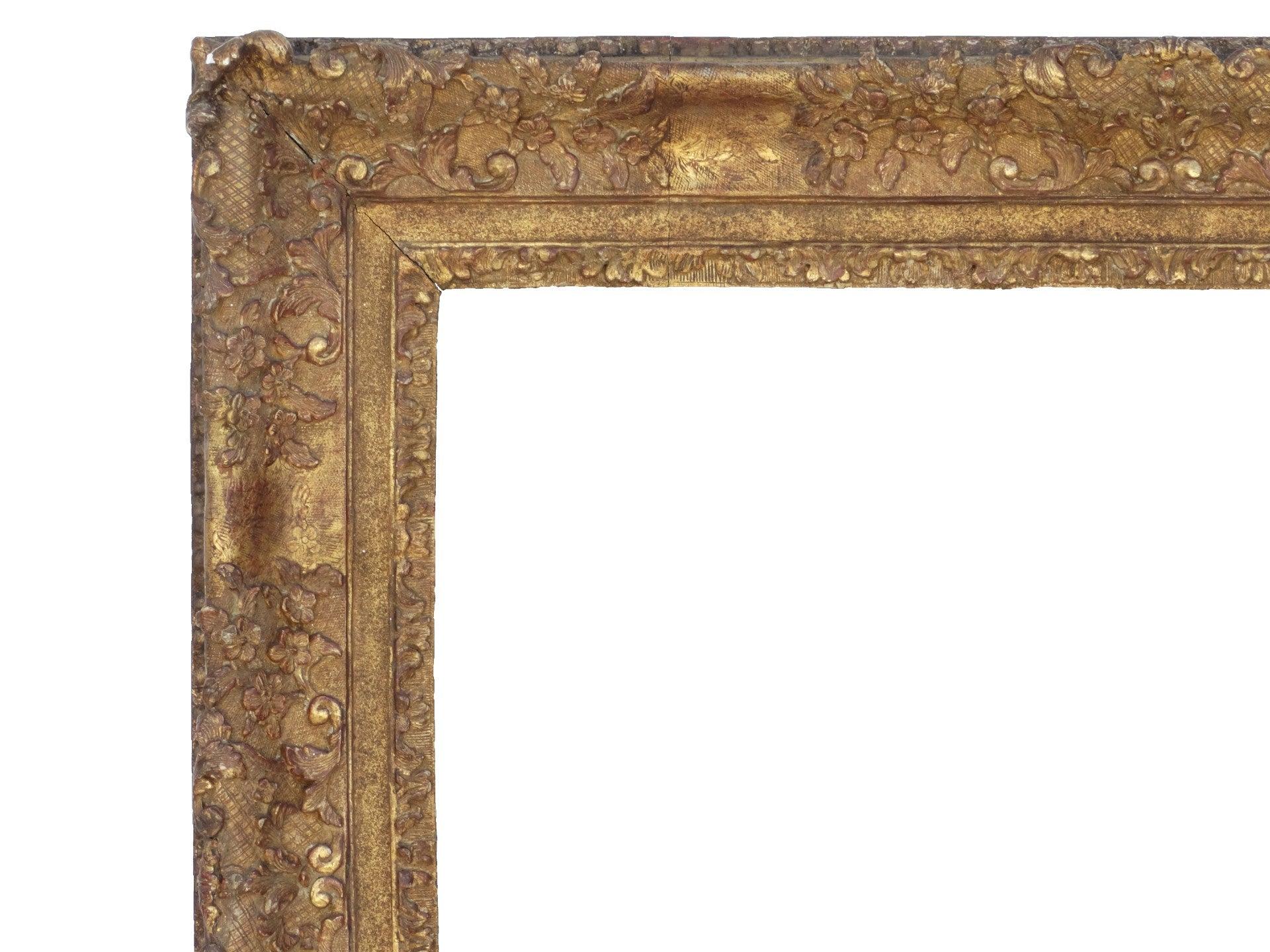 24x29 Gold Leaf Picture Frame

Item 889

**The dimensions provided represent the inner space allotment, or the size of artwork that the frame will hold (aka. the rabbet size). Outer or overall dimensions are approximately the width and height
