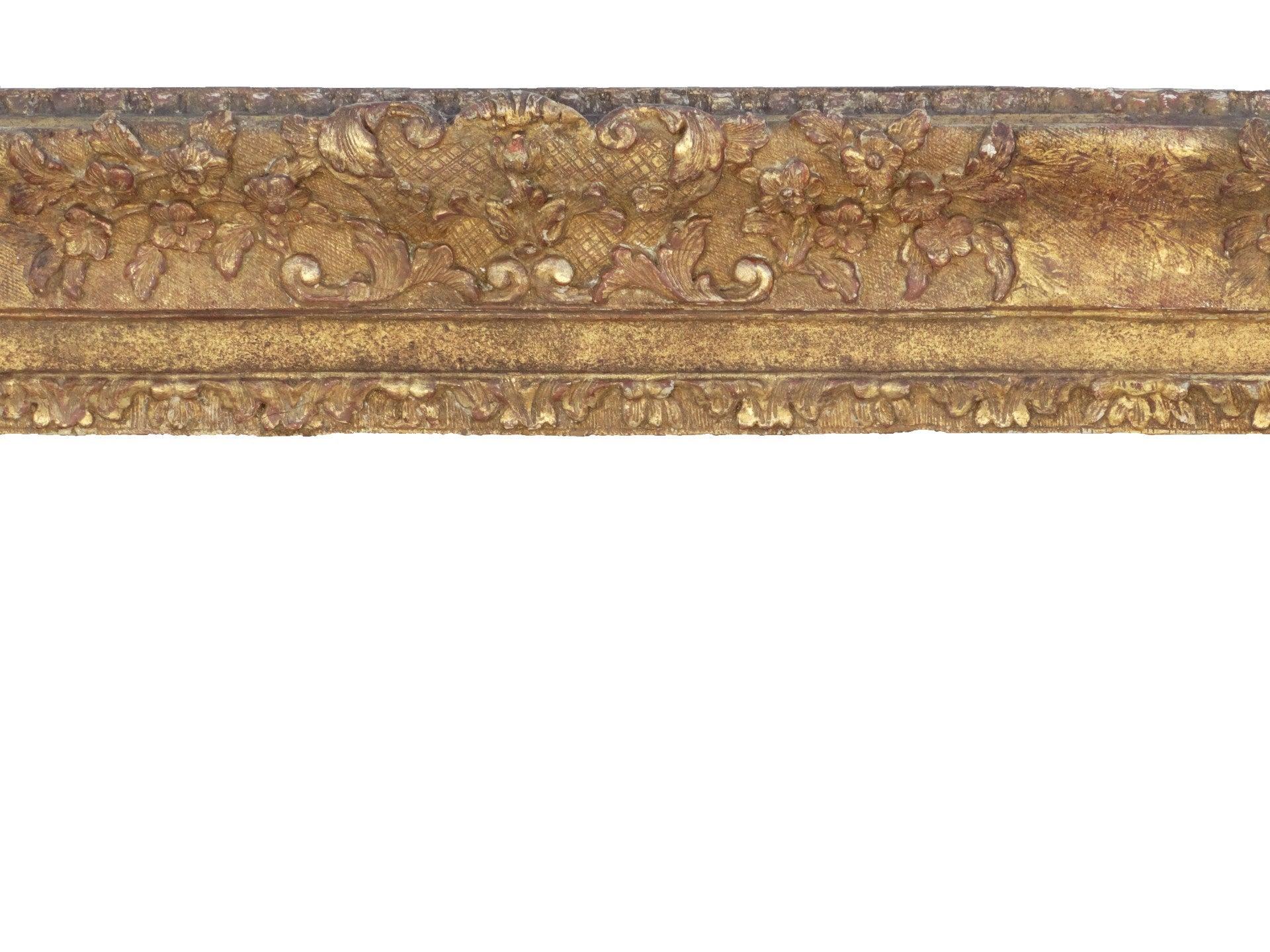 Geschnitzter vergoldeter Rahmen im Louis-XV-Stil, ca. 1760-75 24