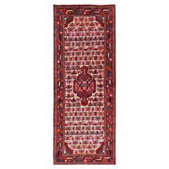2'4"x6'4" Ivoey New Persian Sarouk Mir Hand Knotted Full Pile Wool Runner Rug