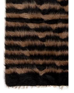 Handmade Mohair Rug, Very Soft, Ideal as Table & Floor Cover, Sofa Throw