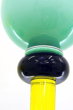 25 Astimelusa Glass Vase, by Ettore Sottsass from Memphis Milano