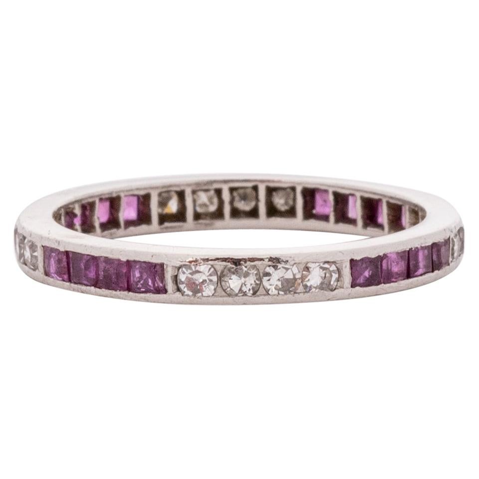 .25 Carat Art Deco Diamond Platinum Engagement Ring For Sale