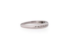 .25 Carat Art Deco Diamond Platinum Wedding Band
