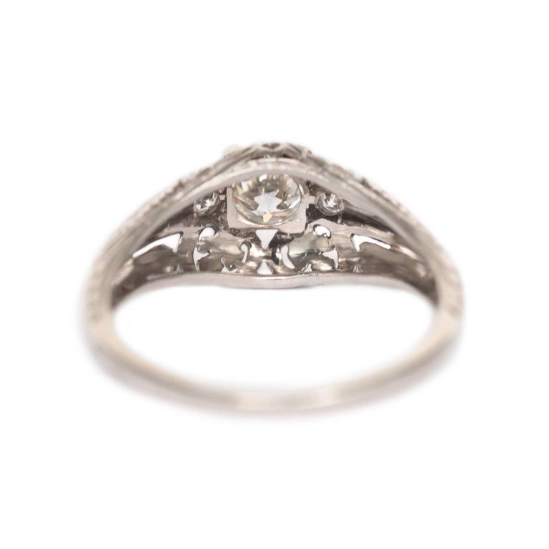 .25 Carat Diamond Platinum Engagement Ring For Sale at 1stDibs | .25 ...