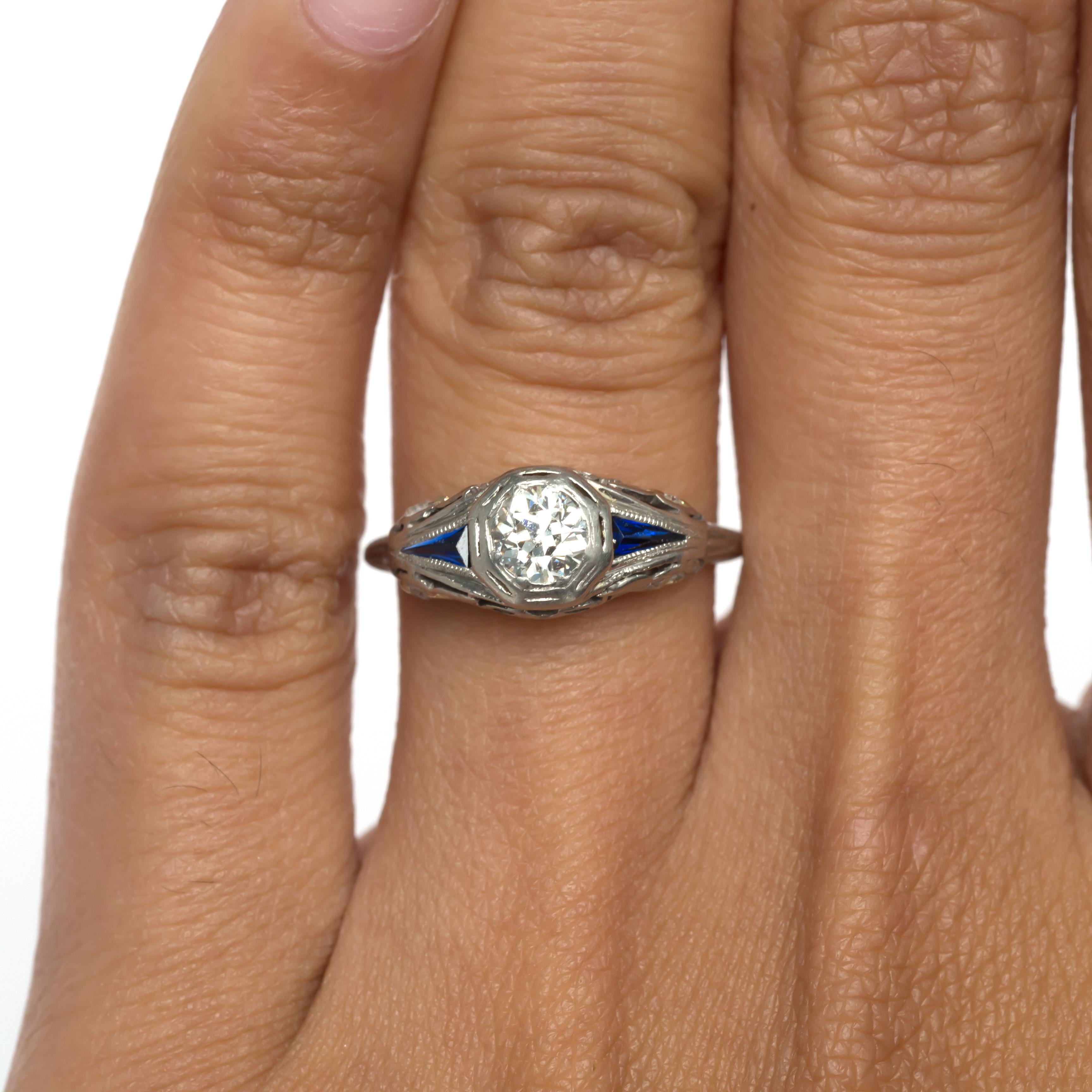 .25 Carat Diamond Platinum Engagement Ring In Good Condition In Hicksville, NY