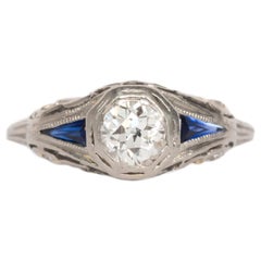 .25 Carat Diamond Platinum Engagement Ring