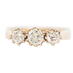 .25 Carat Diamond Yellow Gold Engagement Ring