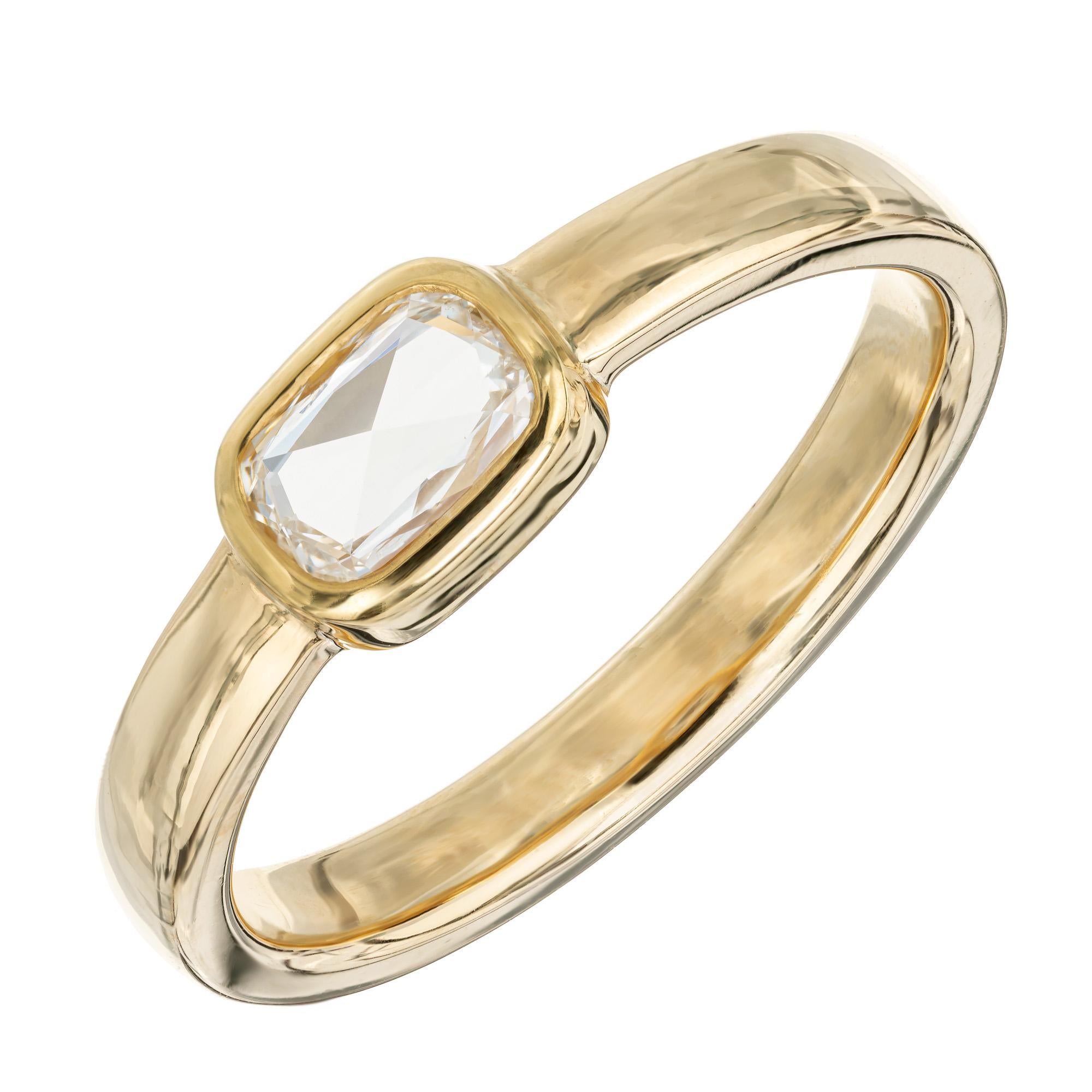 .25 Carat Diamond Yellow Gold Engagement Ring