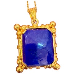 Lapis Lazuli Pendant Necklaces