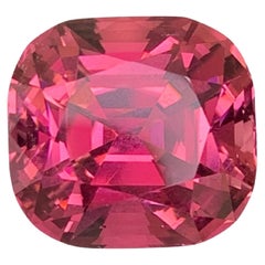 25 Carati Qualità Naturale Tormalina Rosa Calda Pietra Afghana Taglio Cuscino