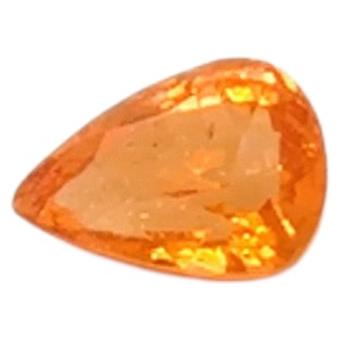 2.5 Carat Pear Cut Spessartite Loose Gemstone For Sale