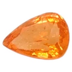 2.5 Carat Pear Cut Spessartite Loose Gemstone