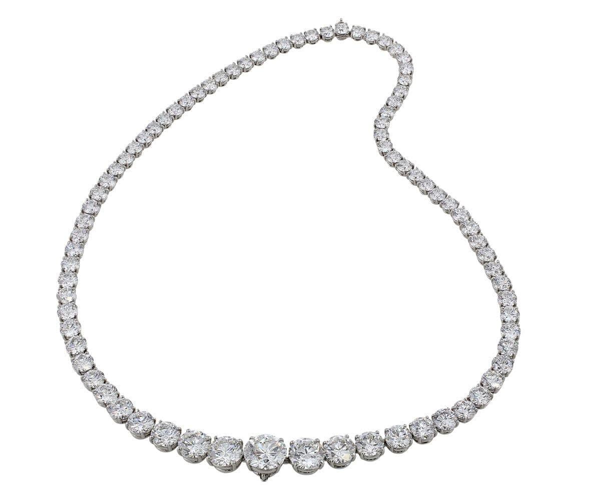 20 carat diamond necklace