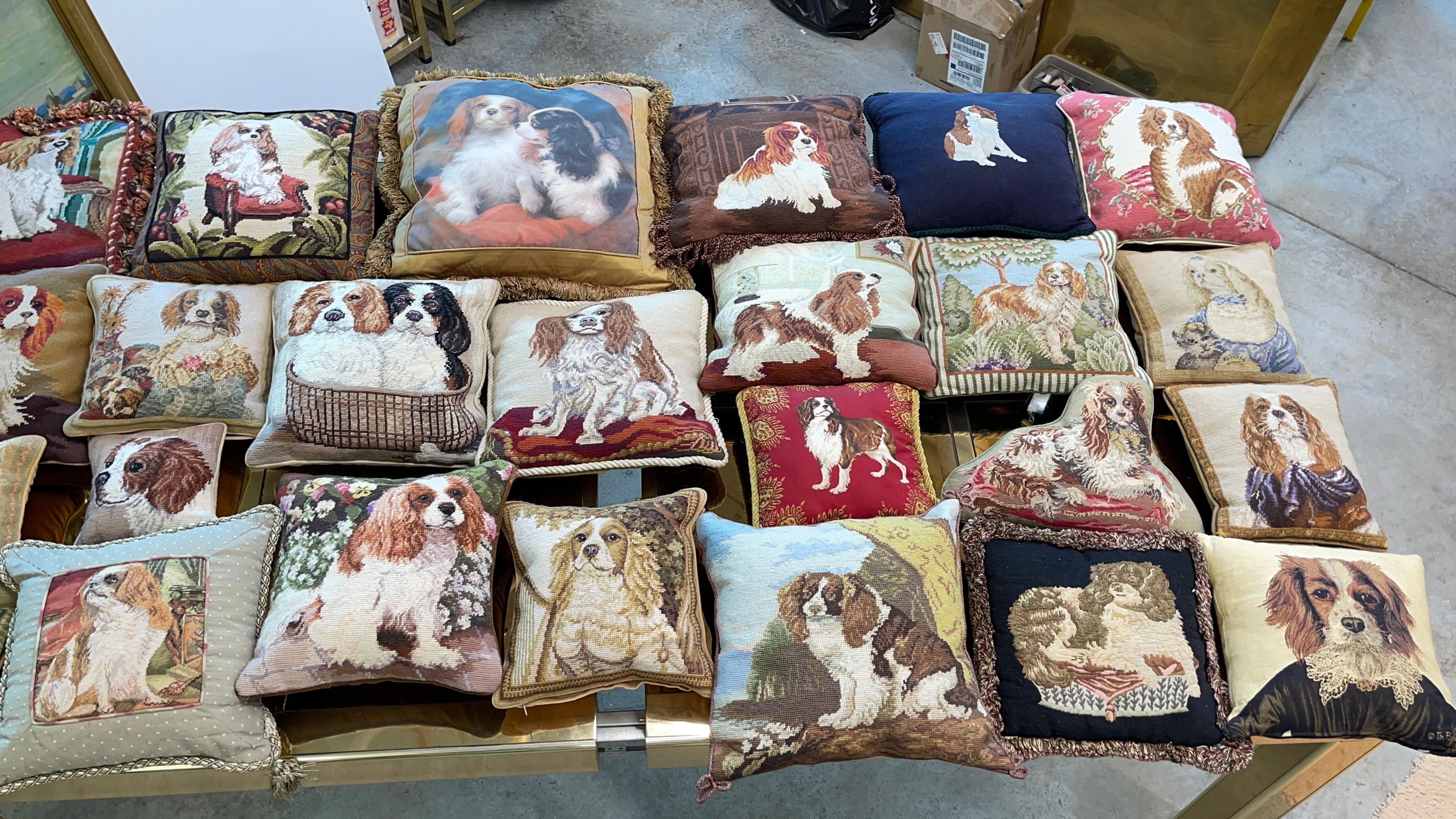 American 25 Cavalier King Charles Spaniel Pillows and Cushions