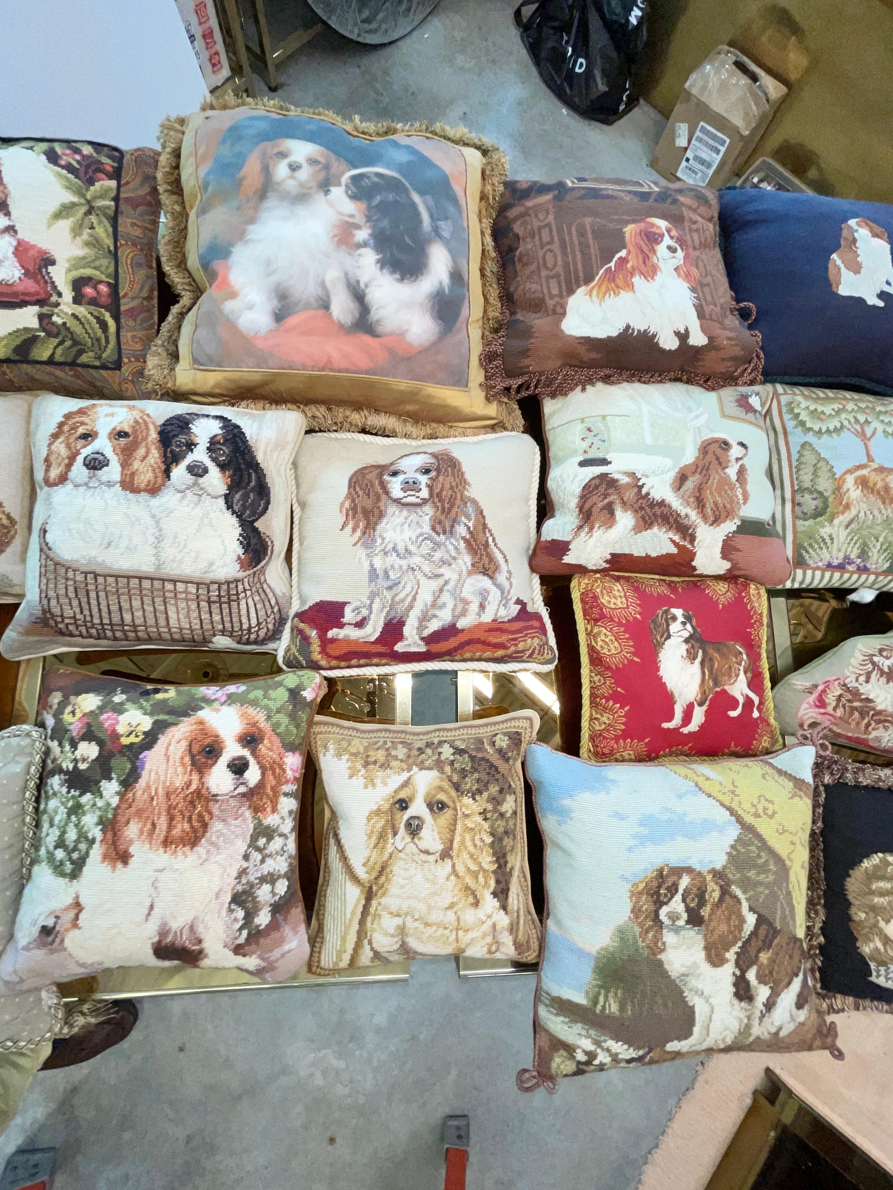Textile 25 Cavalier King Charles Spaniel Pillows and Cushions