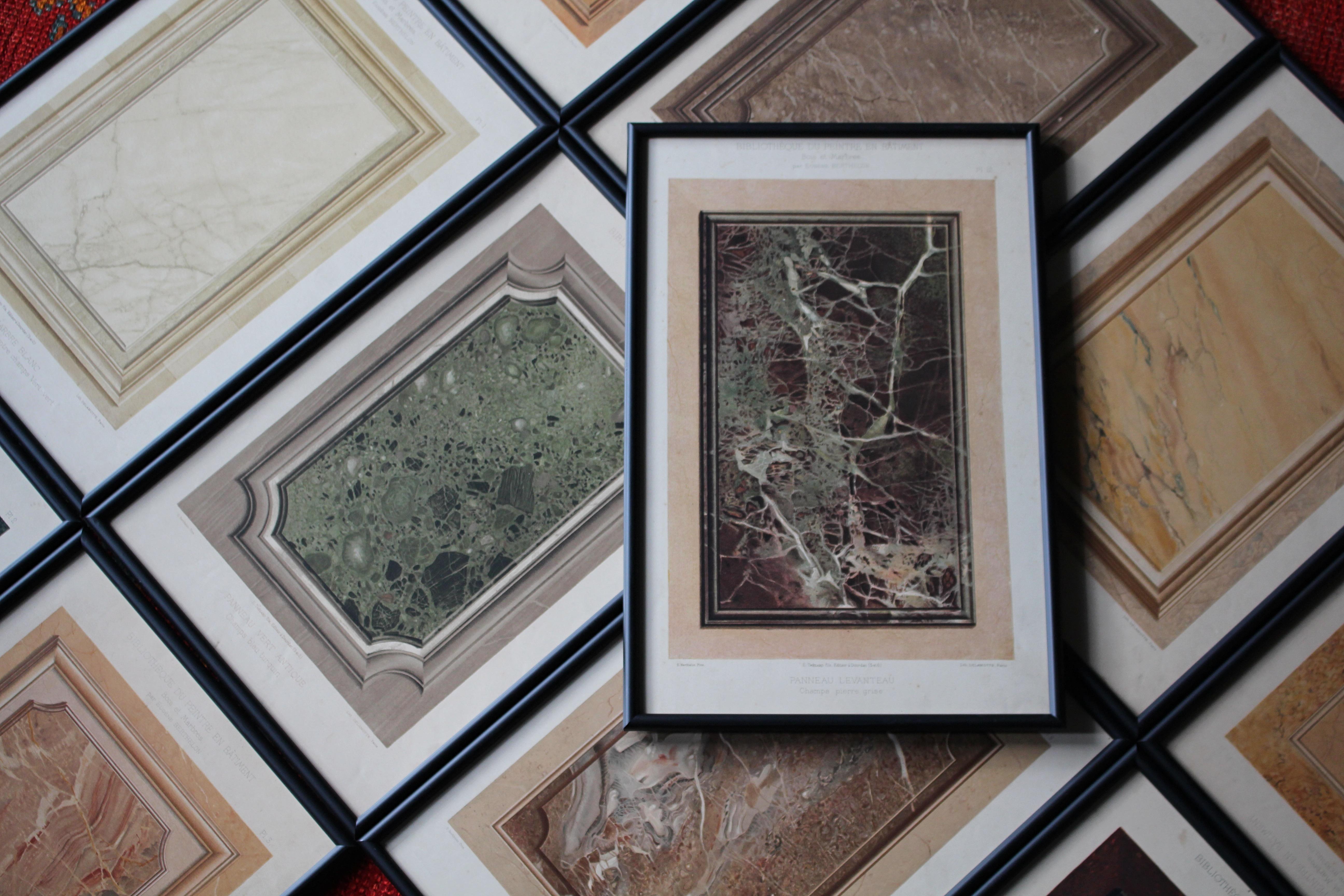 25 Chromolithograph Plates 