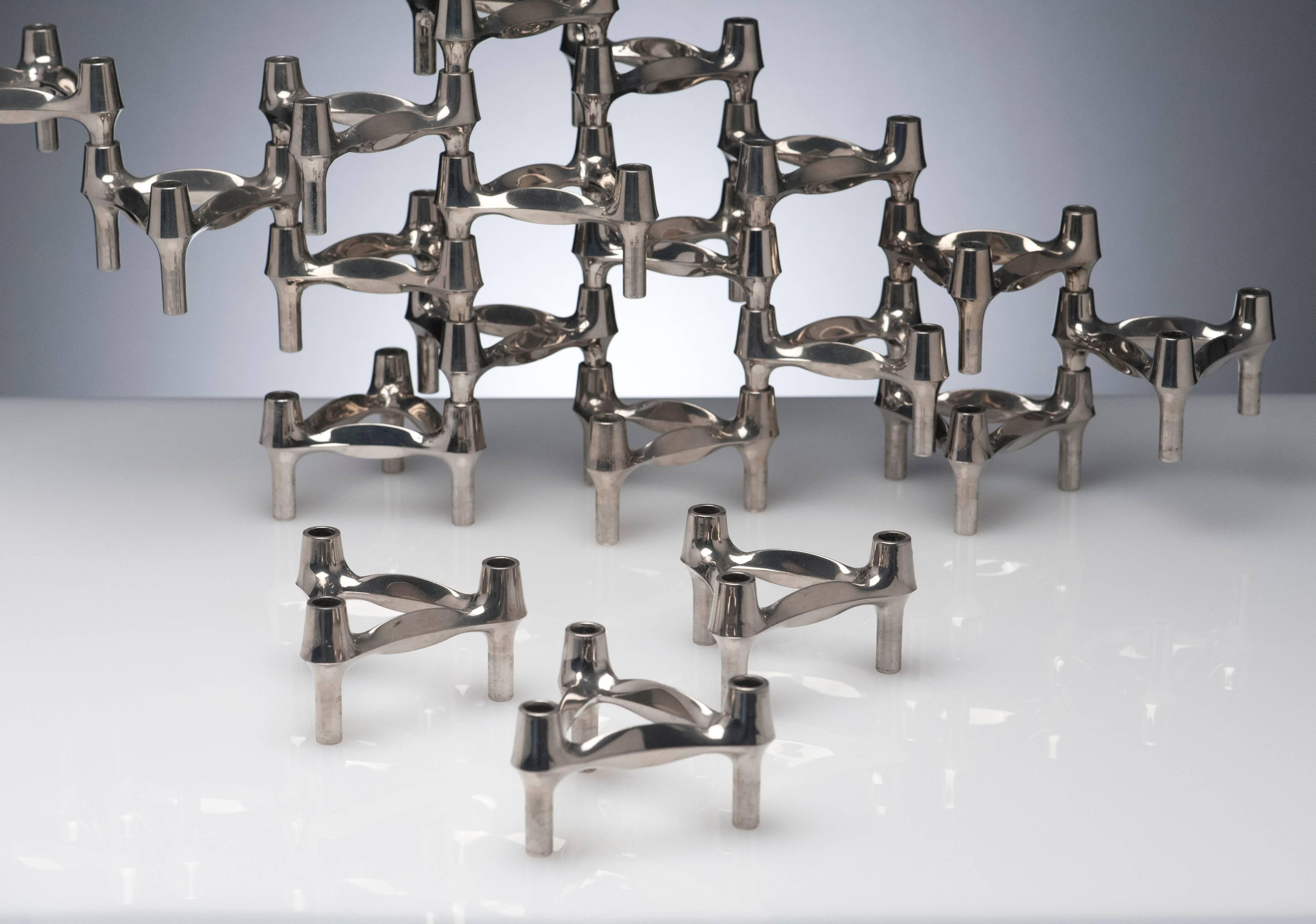 25 Nagel Candleholder Centrepiece Modern Kinetic Sculpture 1