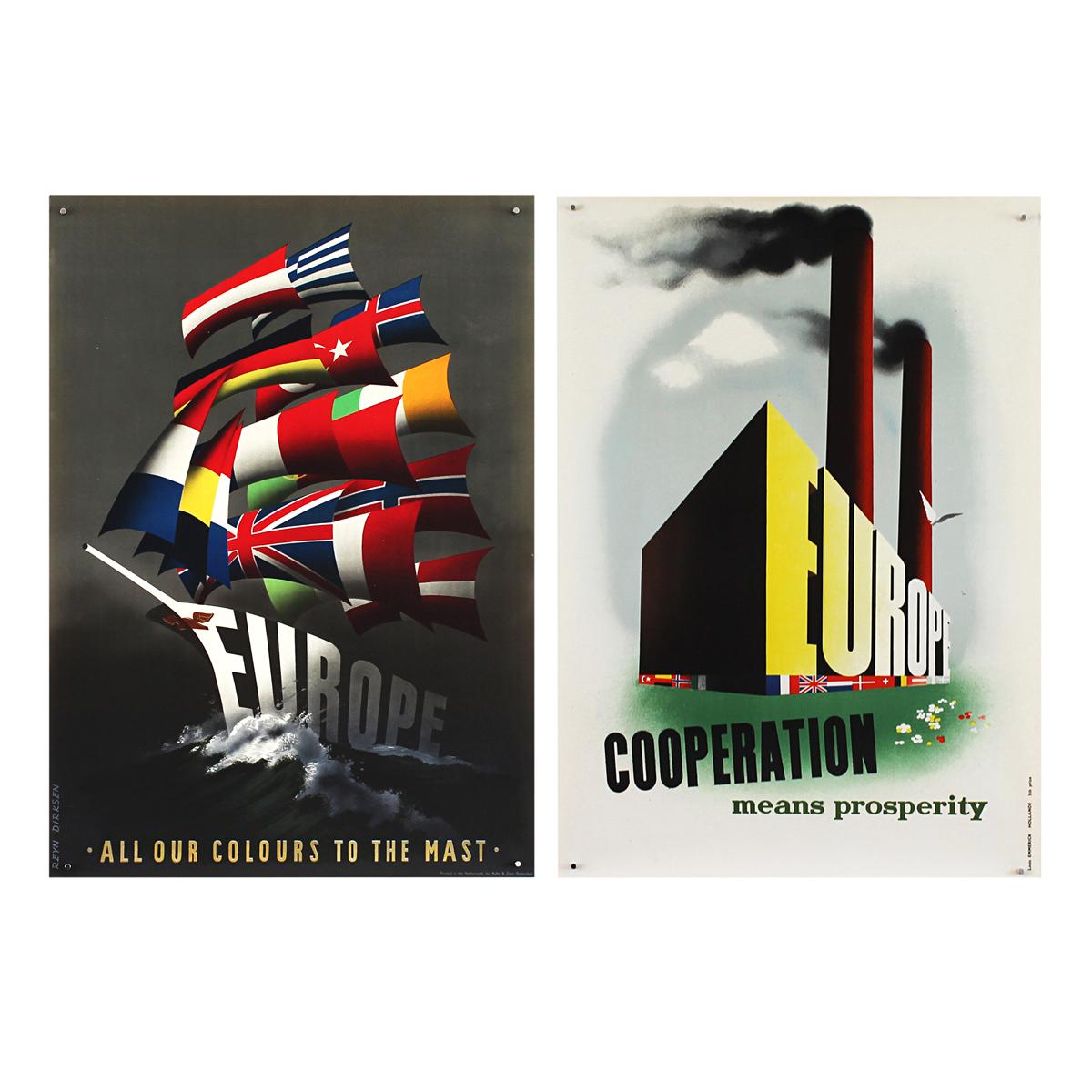 25 Original Marshall Plan Posters, a Complete Collection of the Contest Winners 5