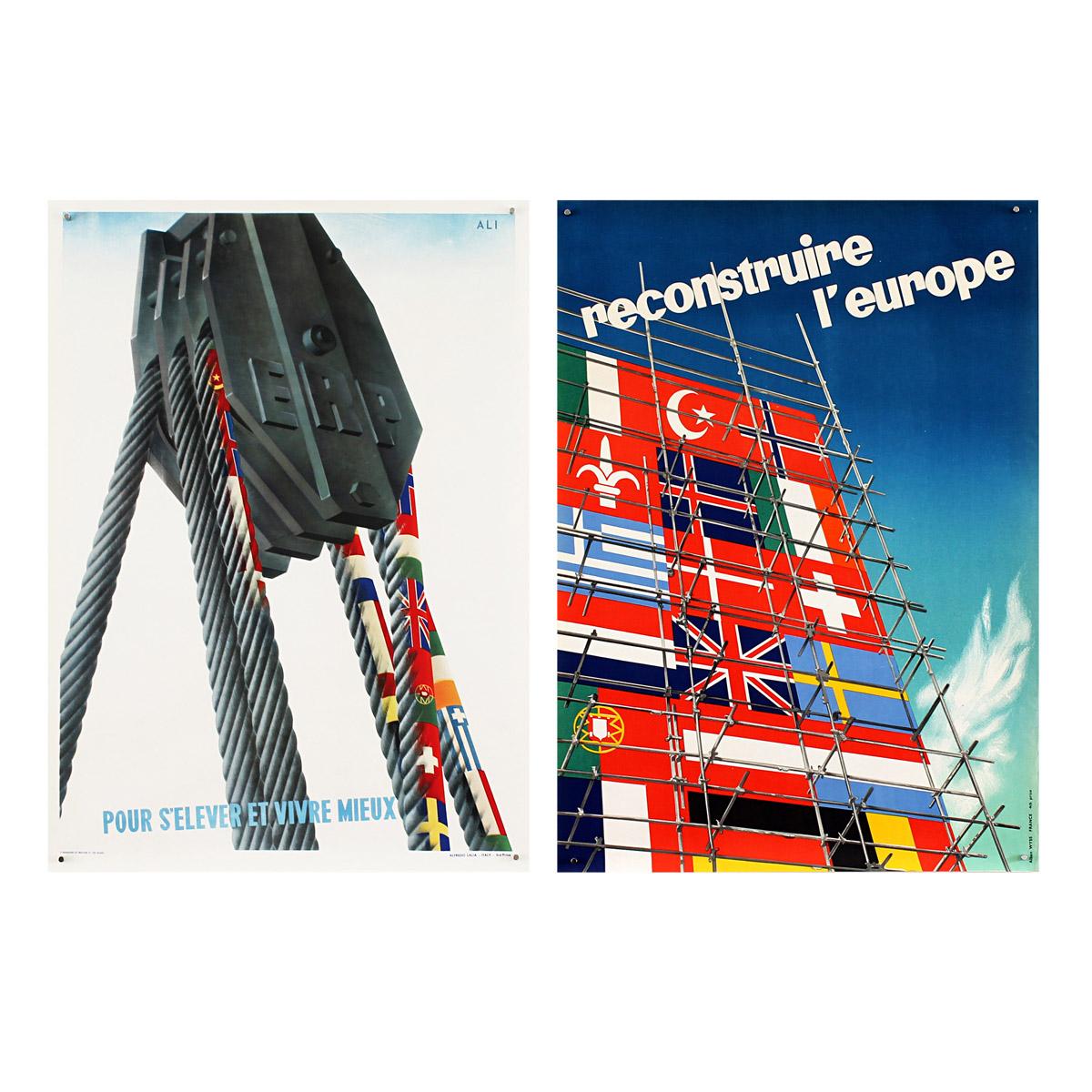 25 affiches originales du plan Marshall:: une collection complète des gagnants du concours 8