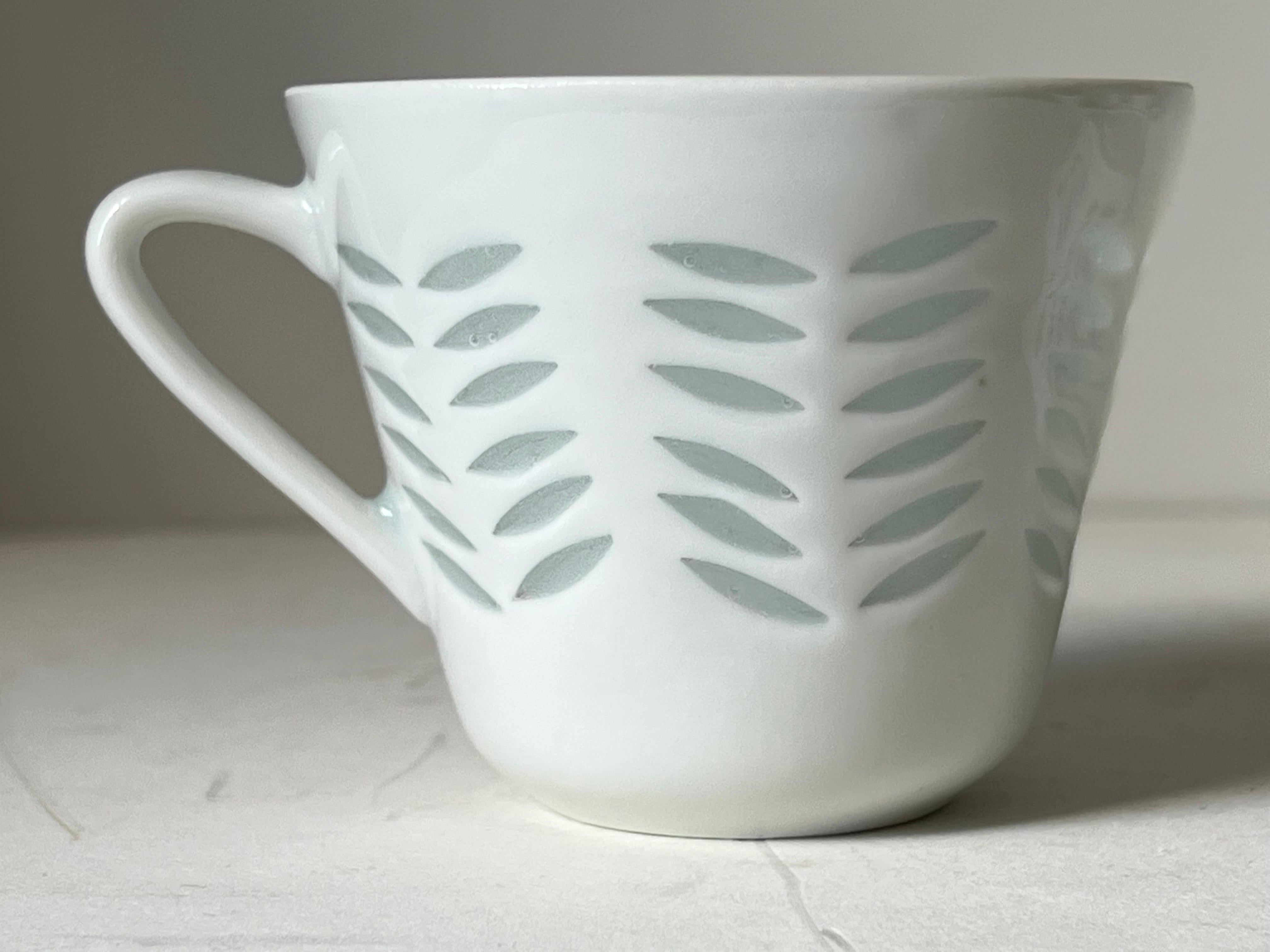 Juego de café de 25 piezas de porcelana de arroz Friedl Holzer-Kjellberg para Arabia en venta 1