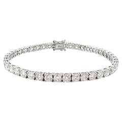 10 Carat Diamond Tennis Bracelet 25 points